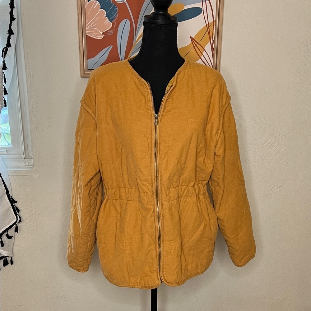 Universal Thread Quilted Corduroy Jacket Size M